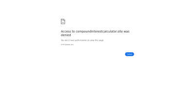 Compound Interest Calculator - AI tool for Personal Finance