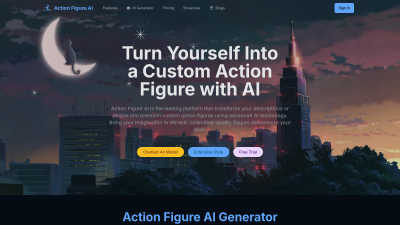 Action Figure AI - AI tool for Design Tools