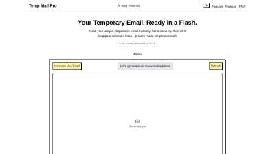 TempEmail - AI tool for Productivity & Management
