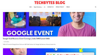techbytesblog.uk - AI tool for Blogging & Publishing