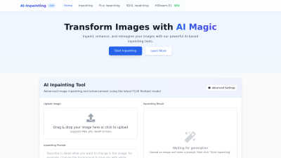 AI Inpainting - AI tool for Content Creation
