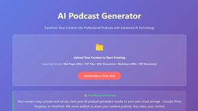 AI Podcast Generator - product for AI Assistants