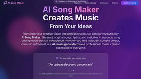 AI Song Maker - product for productivity