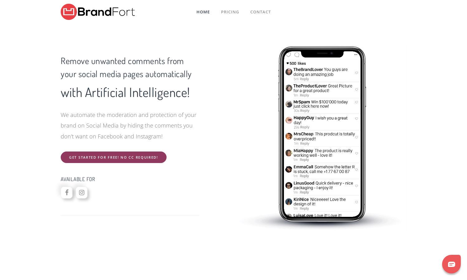 Brandfort.co Website