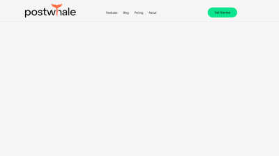 Postwhale - AI tool for Content Creation