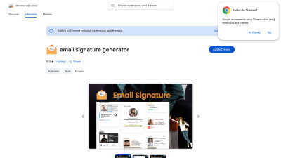 email signature generator - signmaker.io - AI tool for Email Tools