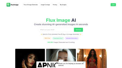 Flux Image AI - AI tool for Generative Art