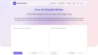 AI To Humanize - AI tool for Content Creation
