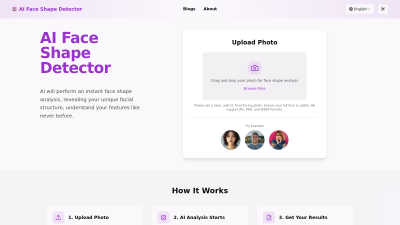 Face Shape Detector - AI tool for AI Assistants