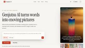 Genjutsu AI - product for Content Creation