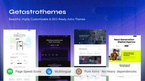 Getastrothemes - product for Boilerplates & Templates
