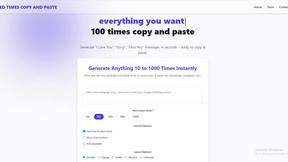 Hundred times copy and paste - product for Content Creation