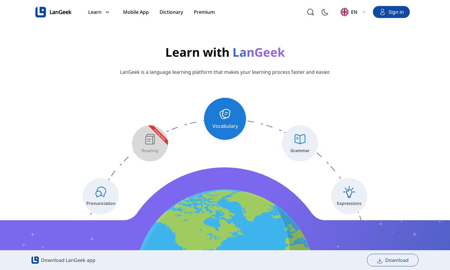 LanGeek Website