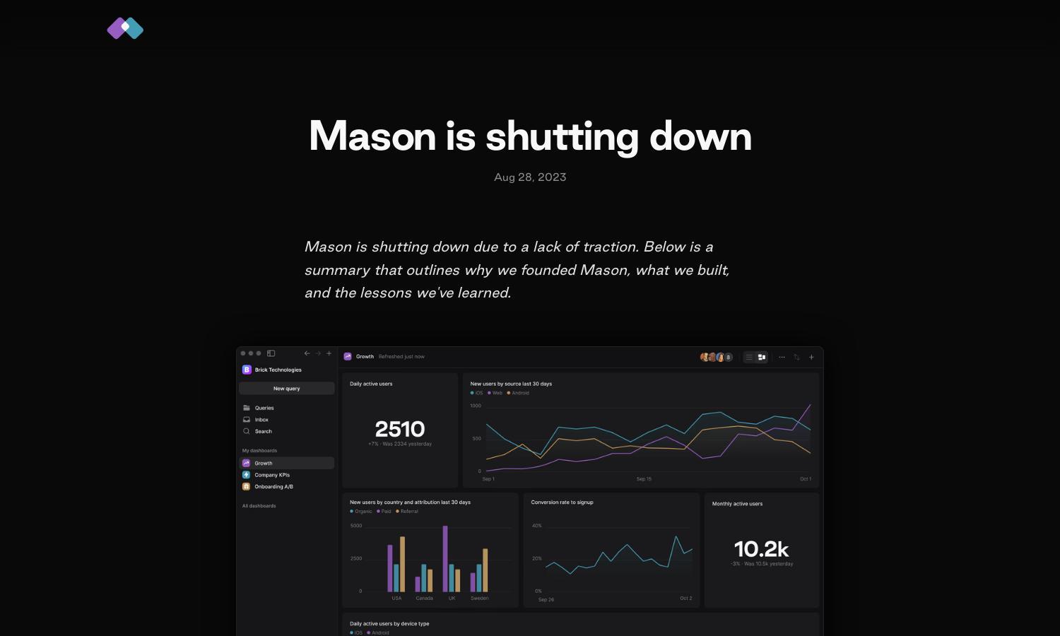 Mason Website