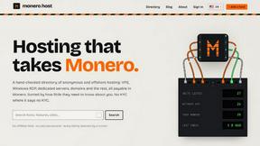 Monero.host - product for Blockchain & Crypto