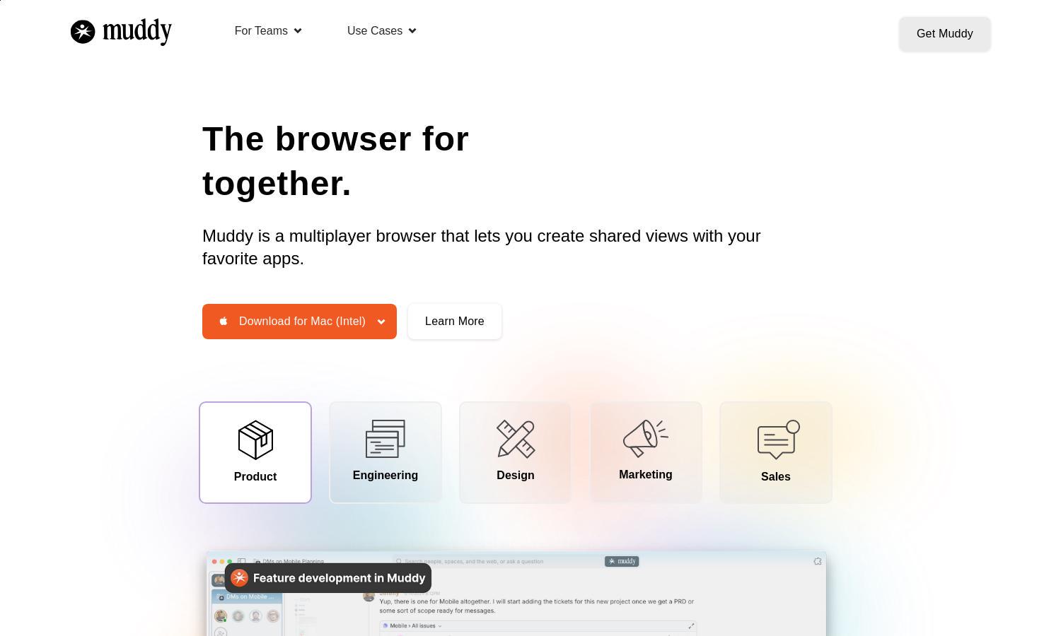 Muddy Browser Website