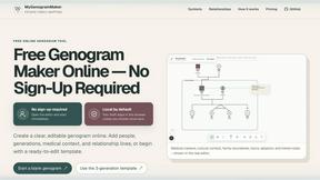 MyGenogramMaker - product for Design Tools