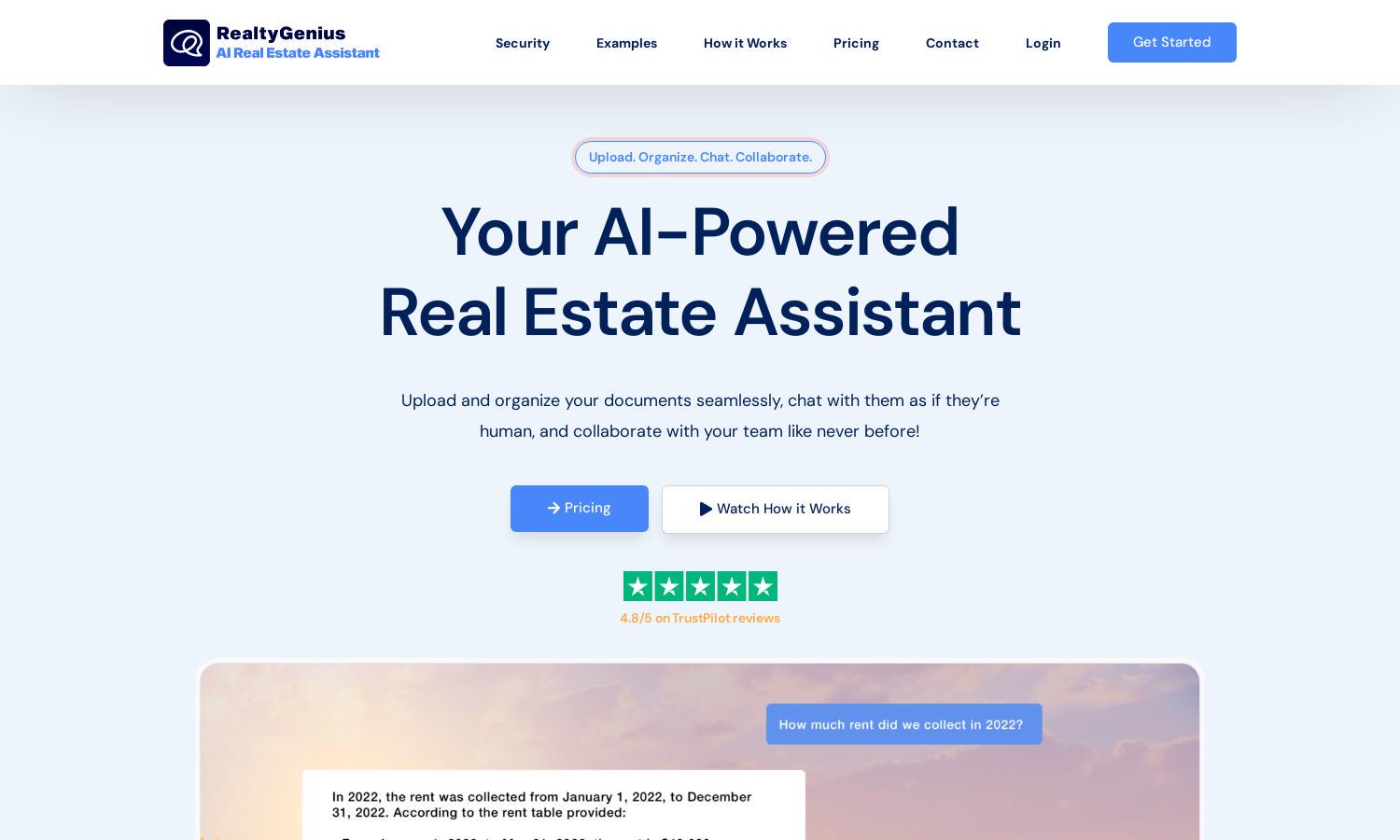 RealtyGenius.AI Website