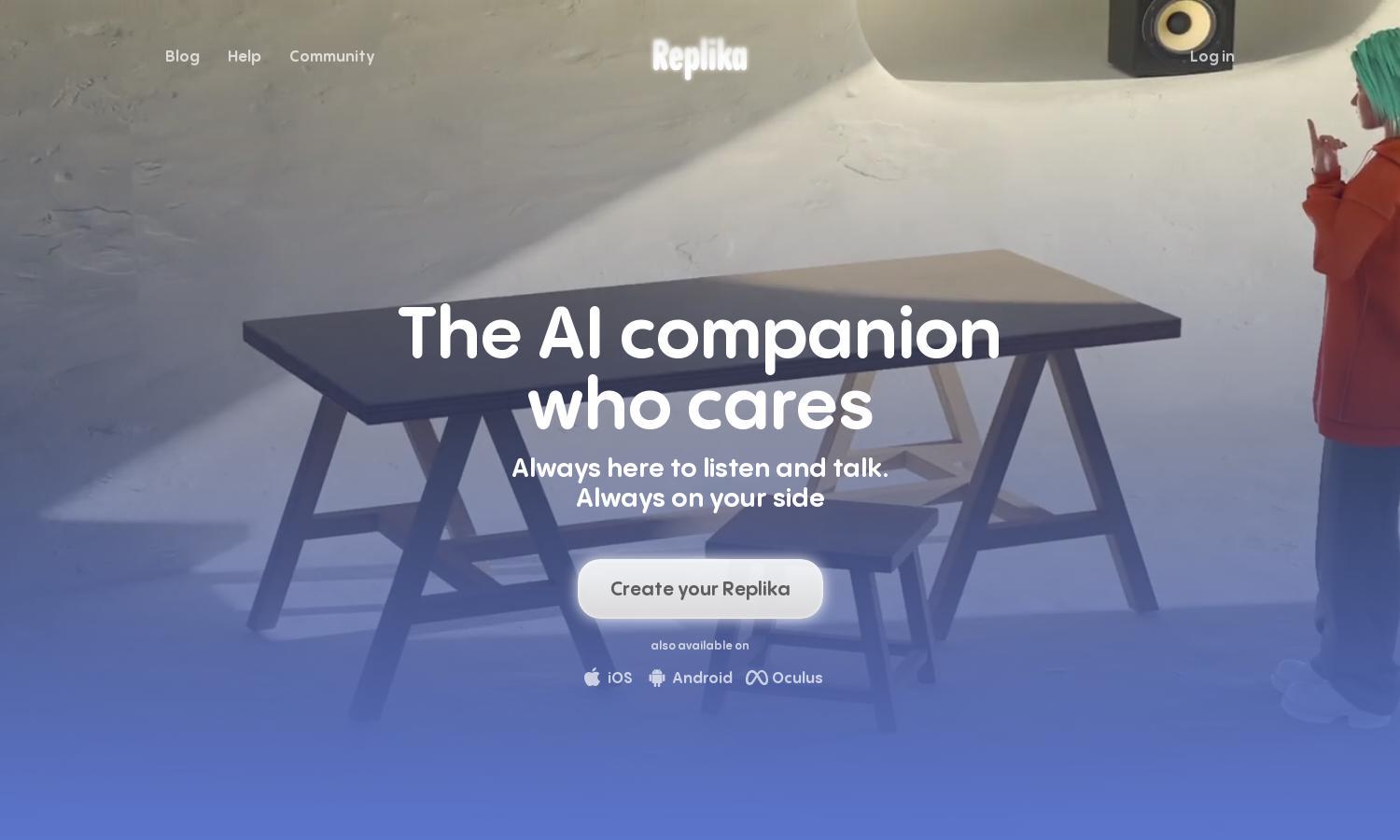 Replika Website