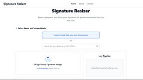 Signature Resizer - product for Career & Jobs
