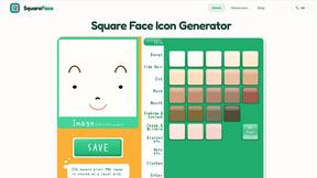 Square Face Generator - product for AI Assistants