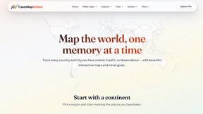 Interactive World Map - TravelMapVisited