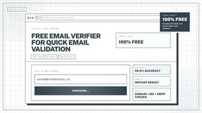 100% Free Email Verifier by Craften - product for E-commerce
